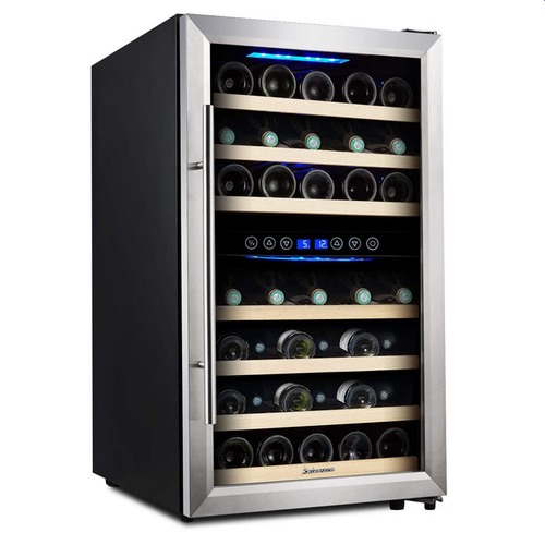 Weink&uuml;hlschrankmit 2 Zonen