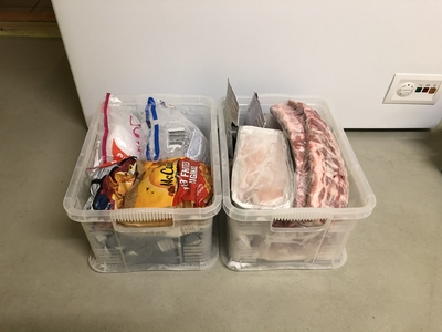 Aufbewahrungsboxen f&uuml;r die Gefriertruhe