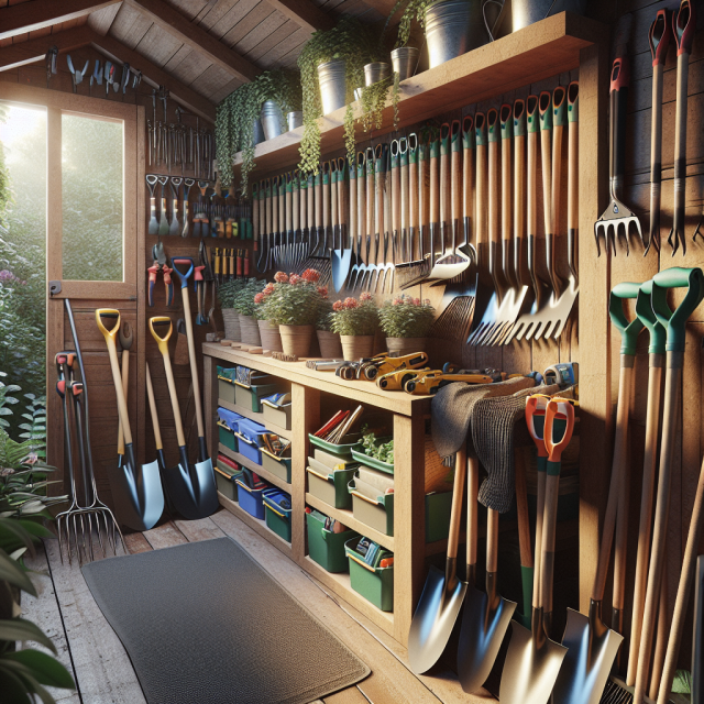 Gartengeraete lagern Gartengeraete lagern